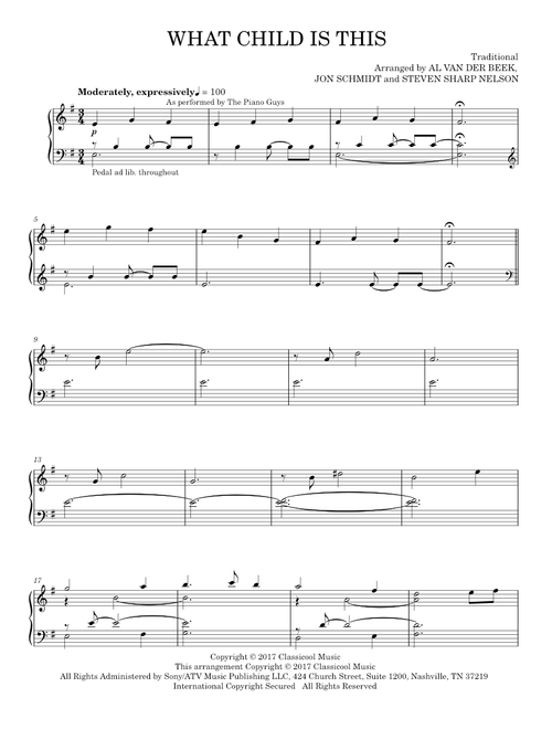 What Child Is This - The Beatles, The Piano Guys (Piano Solo)