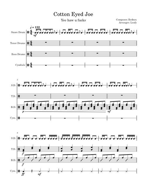 Cotton Eye Joe