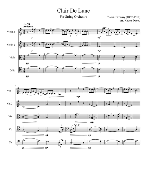 Clair de Lune