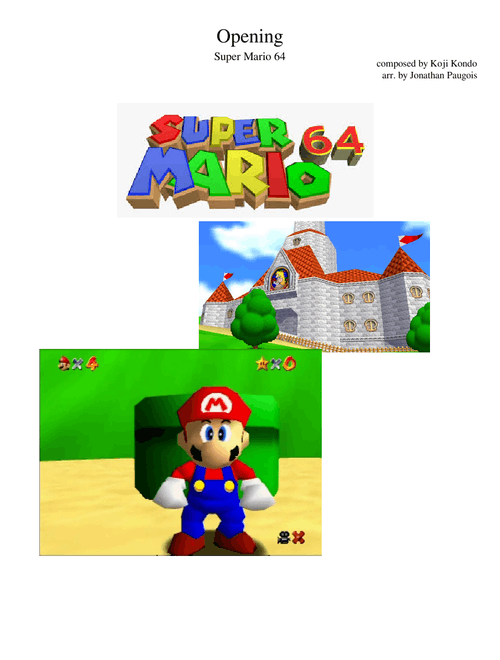 Opening | Super Mario 64