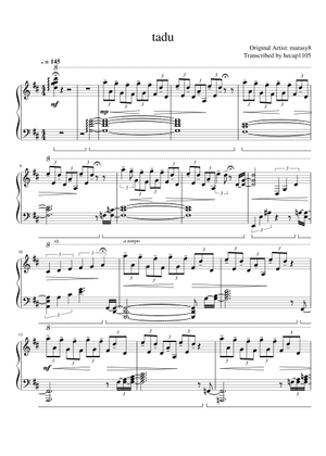 まらしぃ 楽譜 ヤマハ】17. Sogna / まらしぃ - 楽譜 - ピアノソロ ま