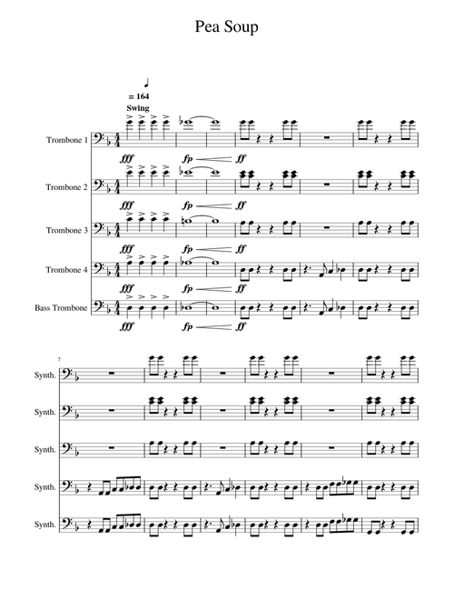Pea Soup – Isato Nakagawa (FAMU Trombone Fanfare)