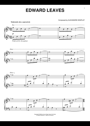 The Song of Twilight – Yoshinao Nakada Prelude in A Sheet Music for Piano (Solo) easy