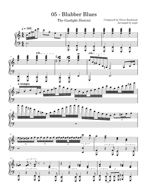 Blubber Blues – Oliver Buckland