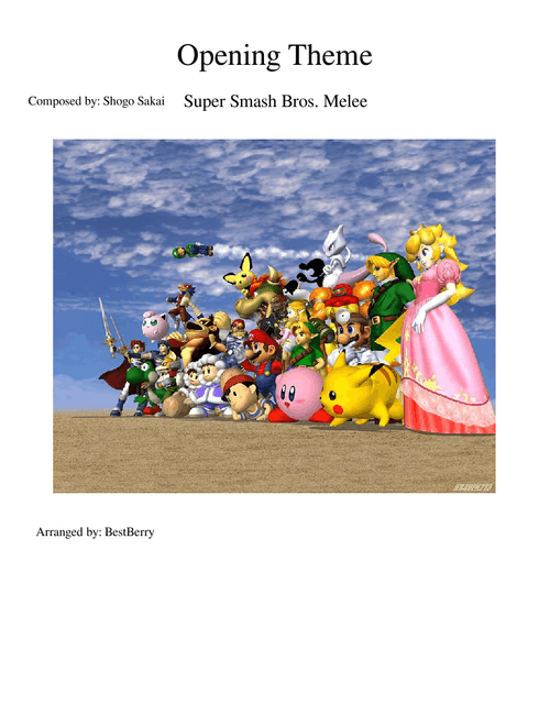 Opening Theme - Smash Bros Melee