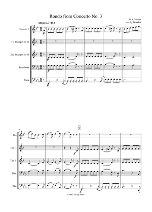 Play Official version of Six Pieces for Trombone Sextet Sheet