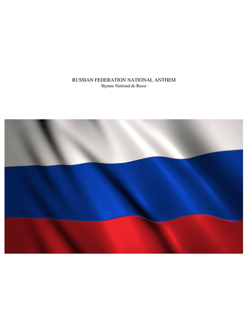 Russian Federation National Anthem