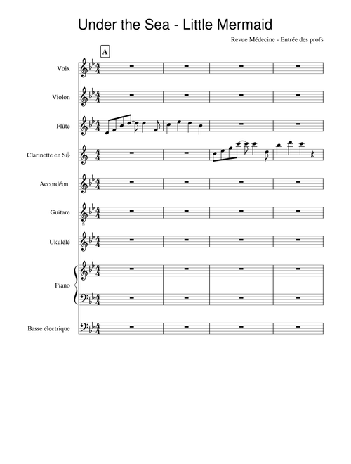 Under The Sea (from The Little Mermaid) - Alan Menken
