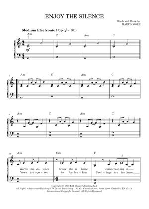 Enjoy the silence – Depeche Mode Depeche Mode - Sibeling dit..mscz