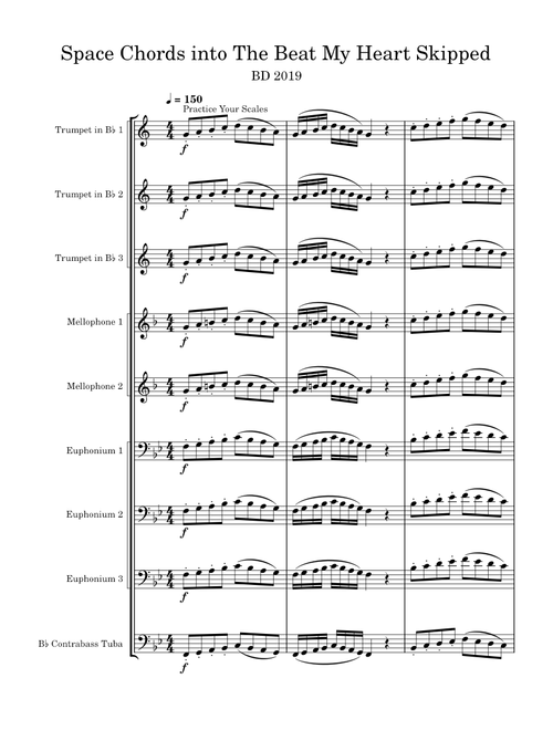 Space Chords into The Beat My Heart Skipped