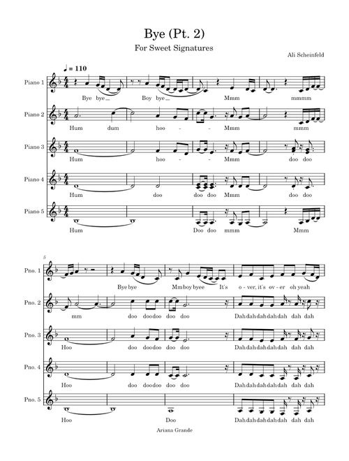 Bye Final Arrangement 1 – kreville1