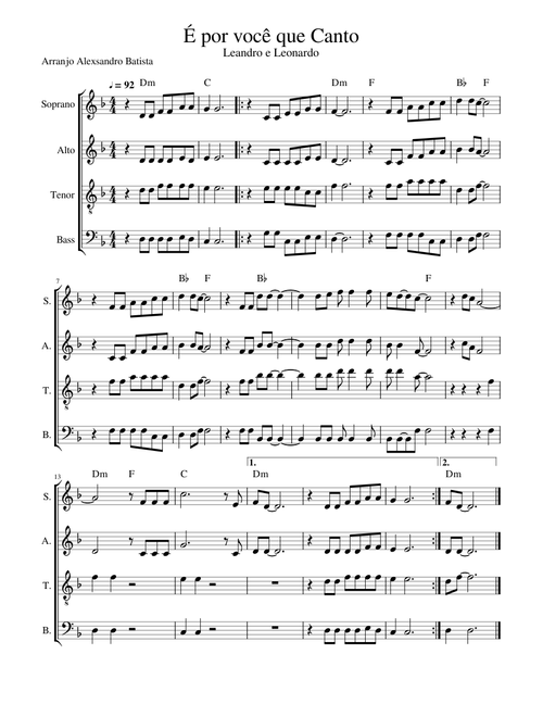 É por você que Canto (The Sound of Silence)
