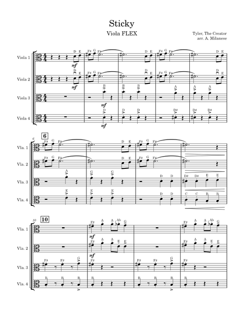 Sticky (Viola flex)