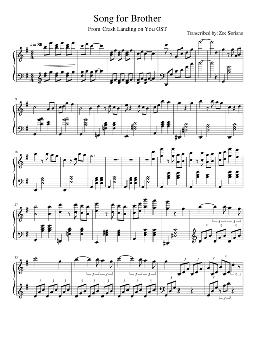 Song for Brother