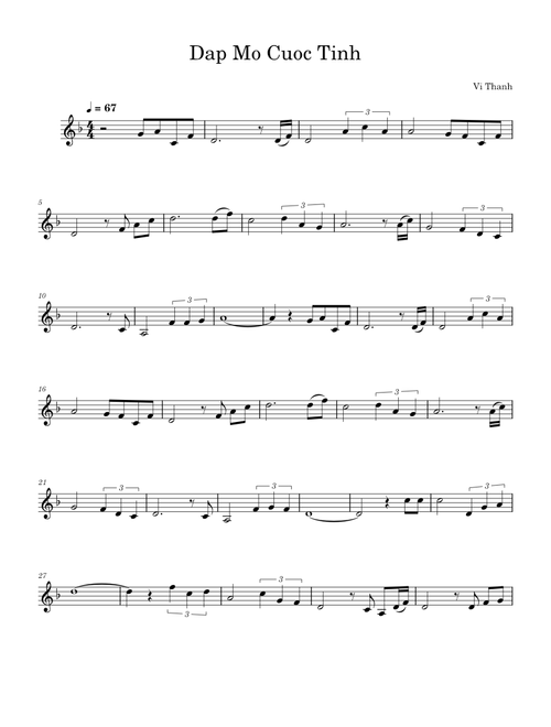 Đắp mộ cuộc tình – Vũ Thanh