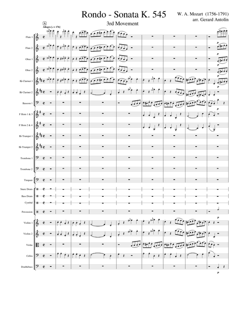 Rondo - Sonata K. 545