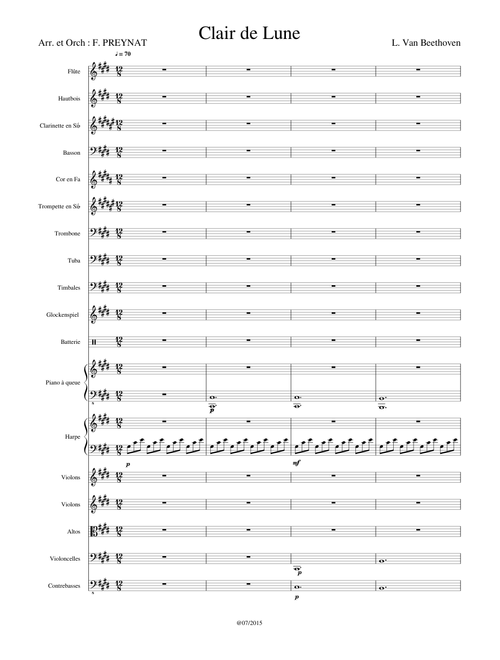 Clair de Lune (Moonlight Sonata)