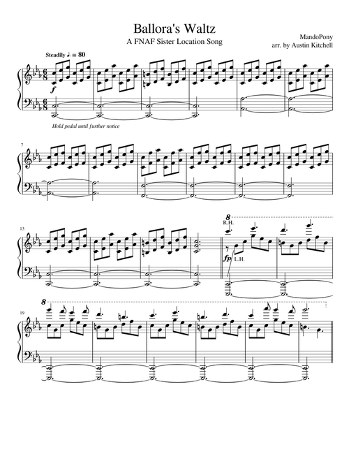 Ballora's Waltz from FNAF: Sister Location