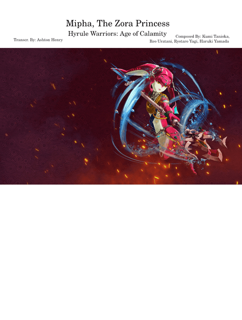 Mipha, The Zora Champion (600 Follower Special!) - Hyrule Warriors: Age of Calamity