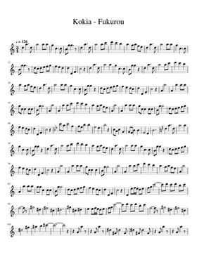 Free KOKIA sheet music | Download PDF or print on Musescore.com