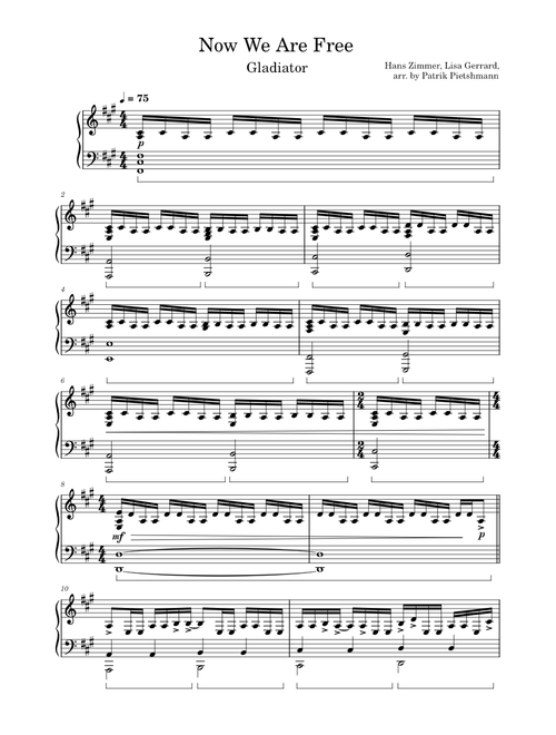 Now We Are Free - Gladiator – Hans Zimmer `