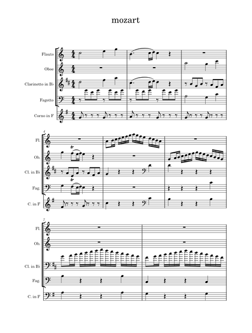 Different Mozart