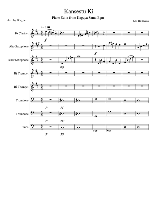 Kansetsu Ki (Mixed Instruments)