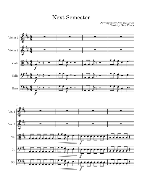 Next Semester – Twenty One Pilots