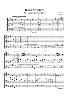 Overture to Rienzi – Richard Wagner Sheet Music for Trombone, Tuba ...