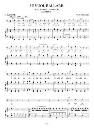 モーツァルト フィガロの結婚 スコア フィガロの結婚 （Le nozze di Figaro） Overture (full score