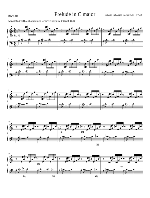 Prelude and Fugue in C major, BWV 846 – Johann Sebastian Bach