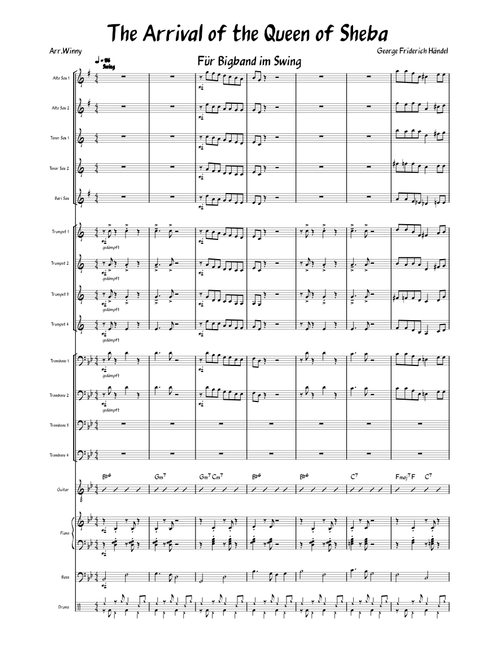 The Arrival of the Queen of Sheba – Georg Friedrich Händel