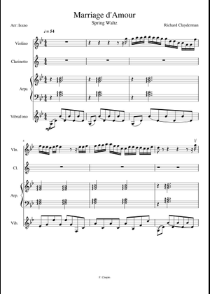 Marriage d'Amour Mixed Quartet