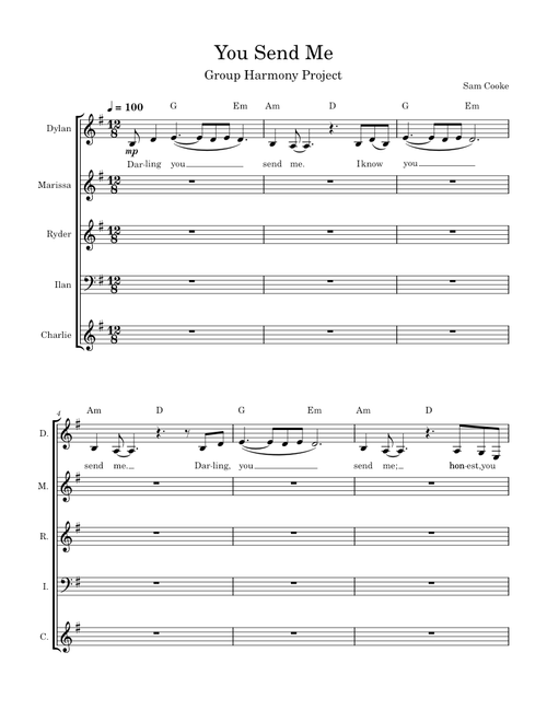 You send me – Sam Cooke