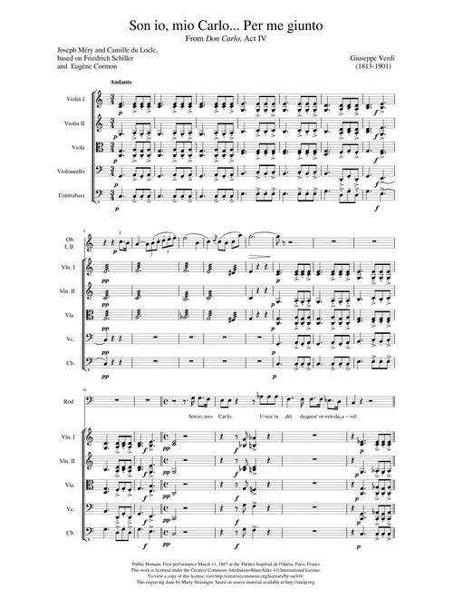 Don Carlo- Son io, mio Carlo... Per me giunto