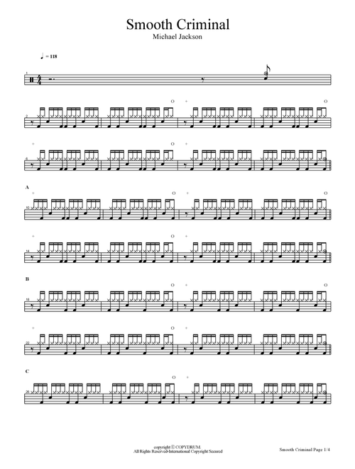 Bad Man (Smooth Criminal) (Arr. COPYDRUM) - Polo G (Drums)