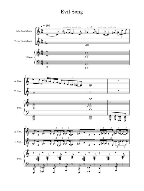 Evil song