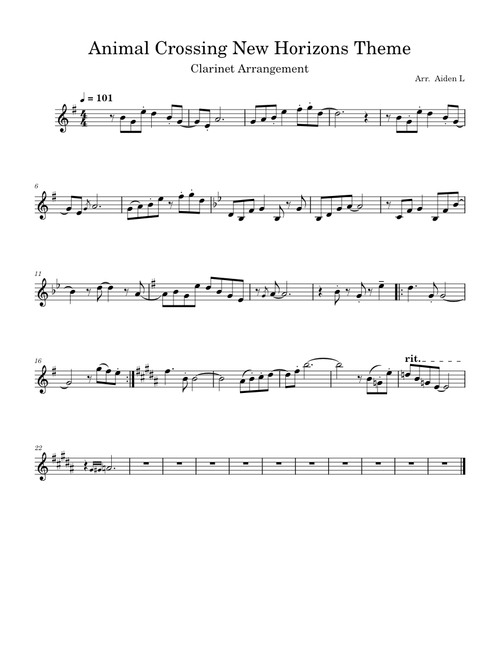 Animal Crossing New Horizons Theme