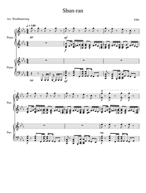 Shun-ran (春嵐) Piano Duo