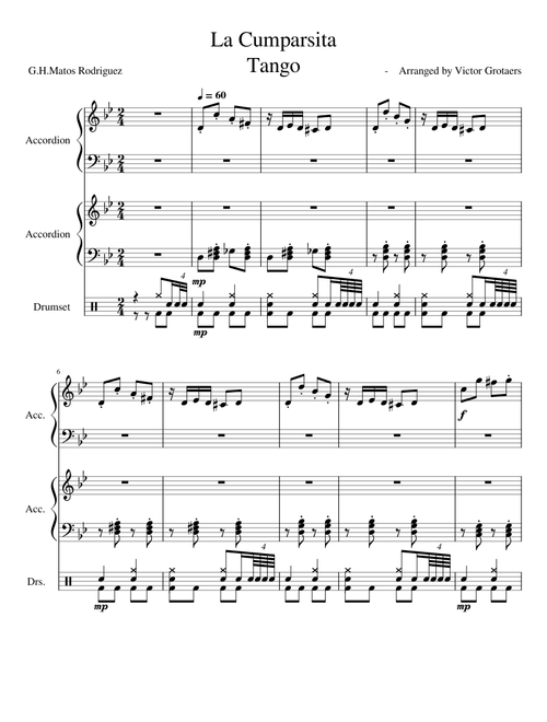 La Comparsita – Gerardo Hernán Matos Rodríguez