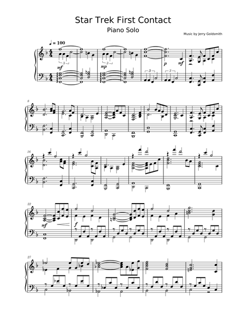 Star trek first contact – Jerry Goldsmith