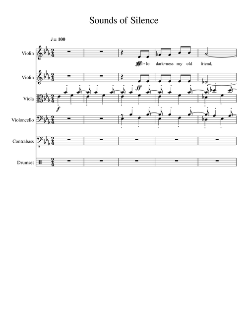 Sounds of Scilence