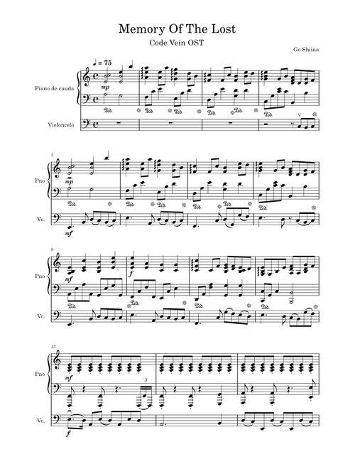 Memory of the lost – Go Shiina