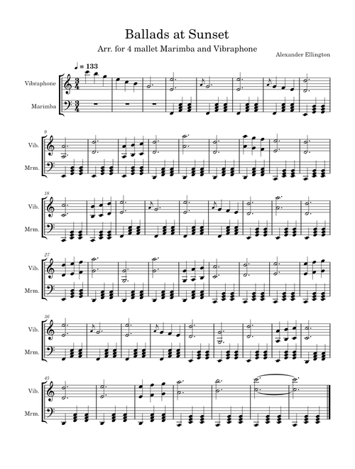 Ballads at Sunset – Alej