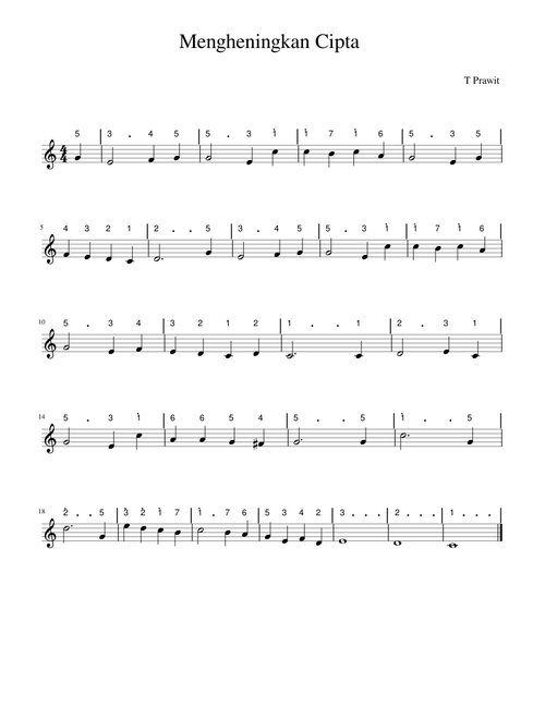 Mengheningkan Cipta