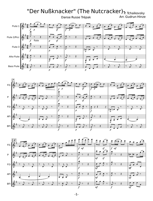 Trepak - Pyotr Ilyich Tchaikovsky