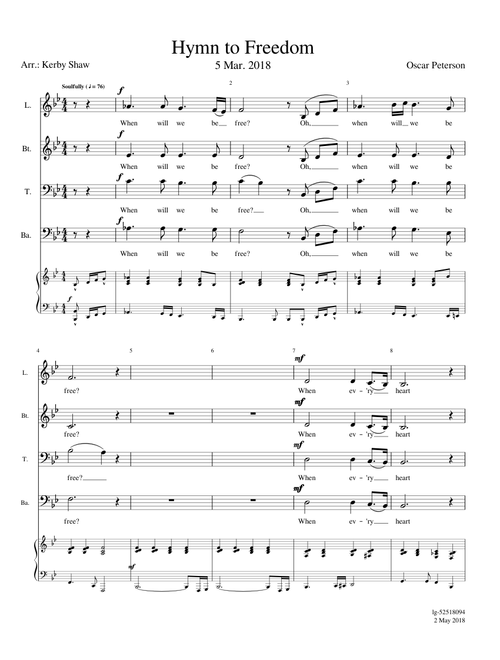 Hymn to Freedom