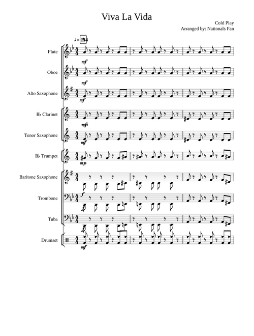 Viva La Vida Concert Band