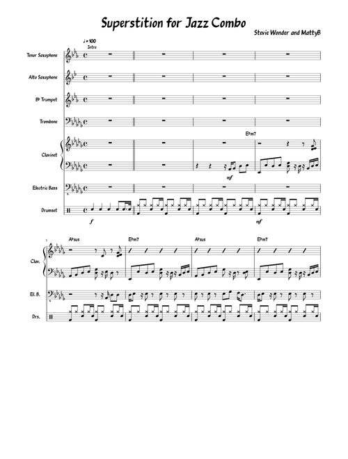 Superstition for Jazz Improv