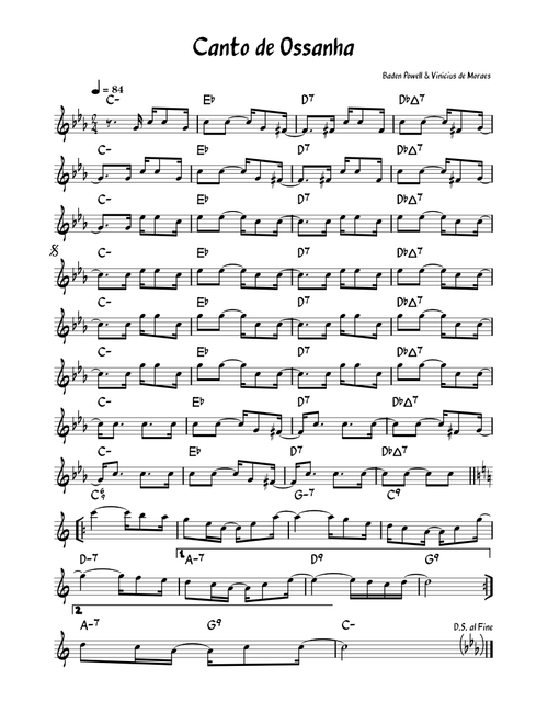 Canto de Ossanha
